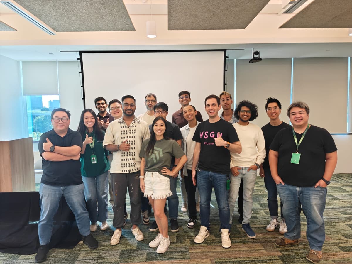 Code with AI corporate workshop at Grab